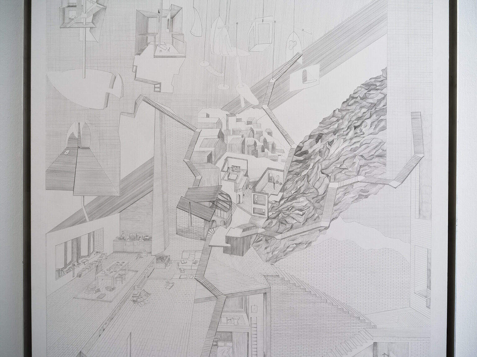 Foto: Kunstwerke in Galerieraum