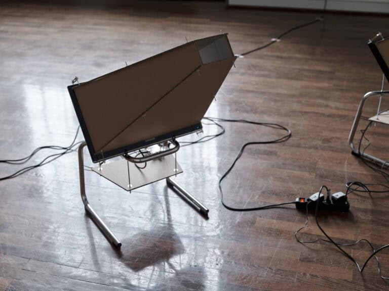 Foto: Kunstwerke in Galerieraum