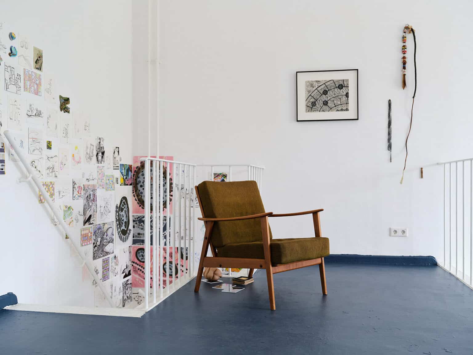 Foto: Kunstwerke in Galerieraum