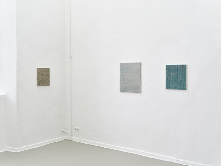 Foto: Kunstwerke in Galerieraum