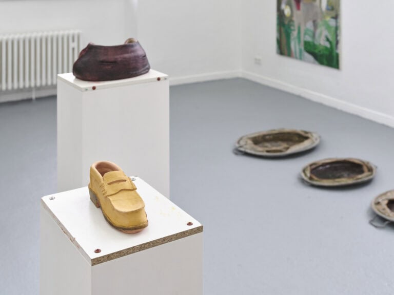 Foto: Kunstwerke in Galerieraum