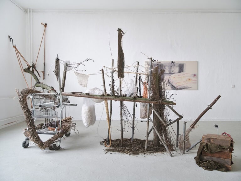 Foto: Kunstwerke in Galerieraum