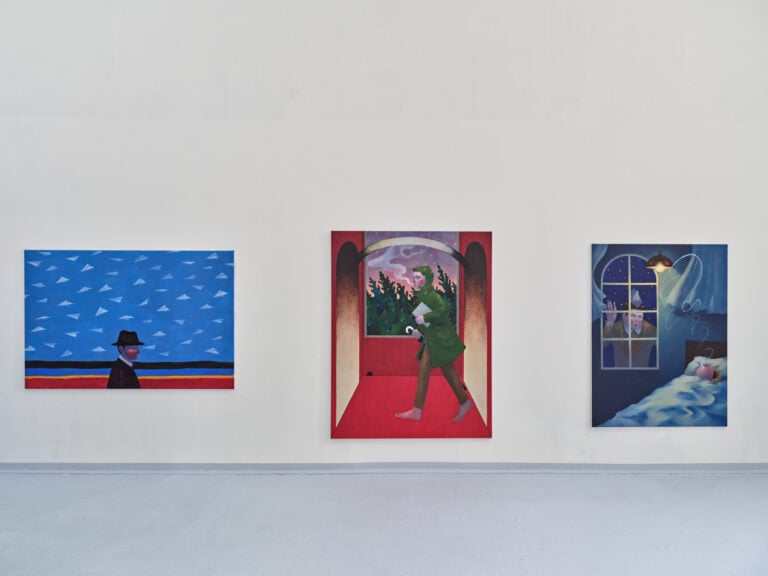 Foto: Kunstwerke in Galerieraum