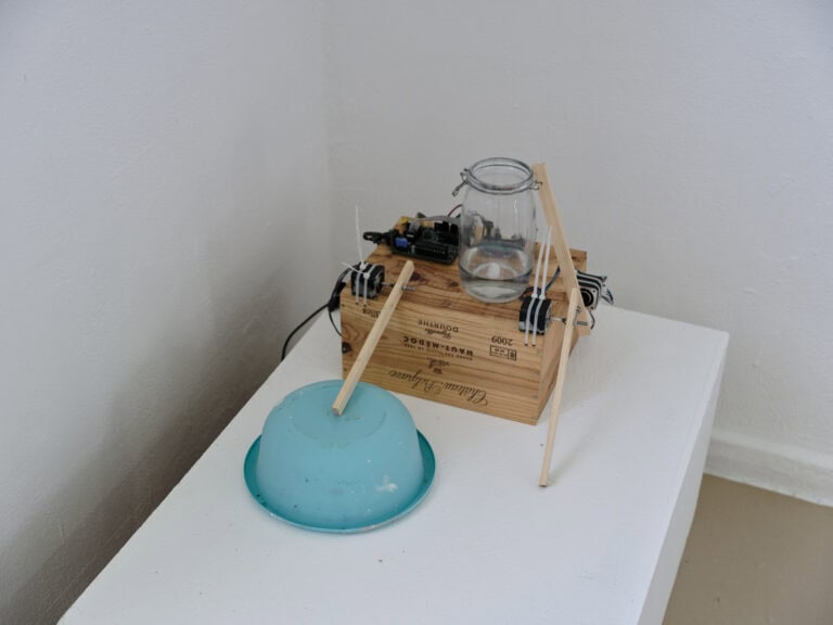 Foto: Kunstwerke in Galerieraum