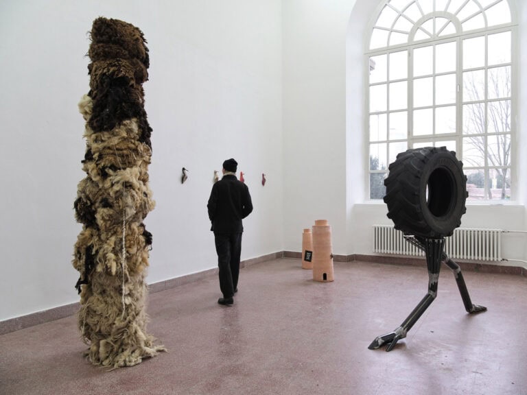 Foto: Kunstwerke in Galerieraum