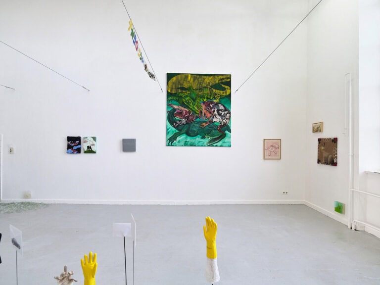 Foto: Kunstwerke in Galerieraum