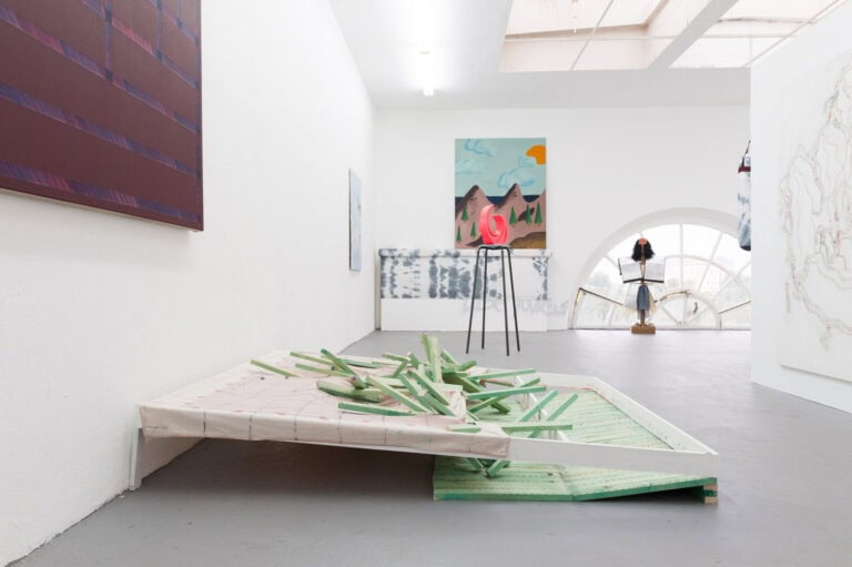 Foto: Kunstwerke in Galerieraum