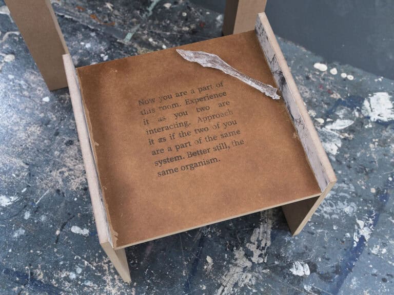 Foto: Kunstwerke in Galerieraum