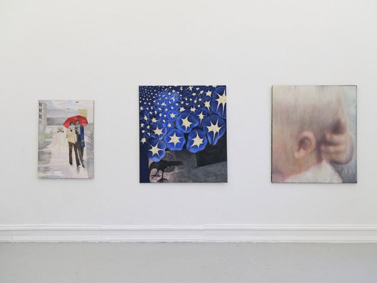 Foto: Kunstwerke in Galerieraum